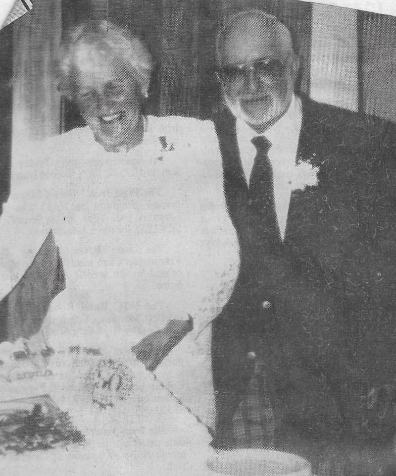 verna louise maring in 1996.
Cihaks celebrate 50th wedding anniversary.